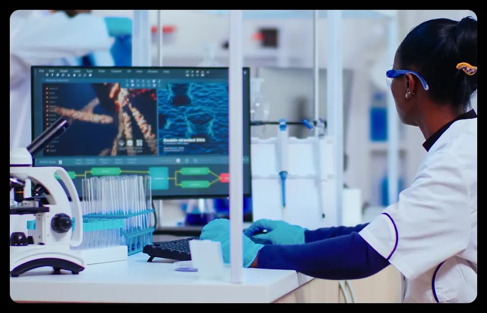 Biotech Woman